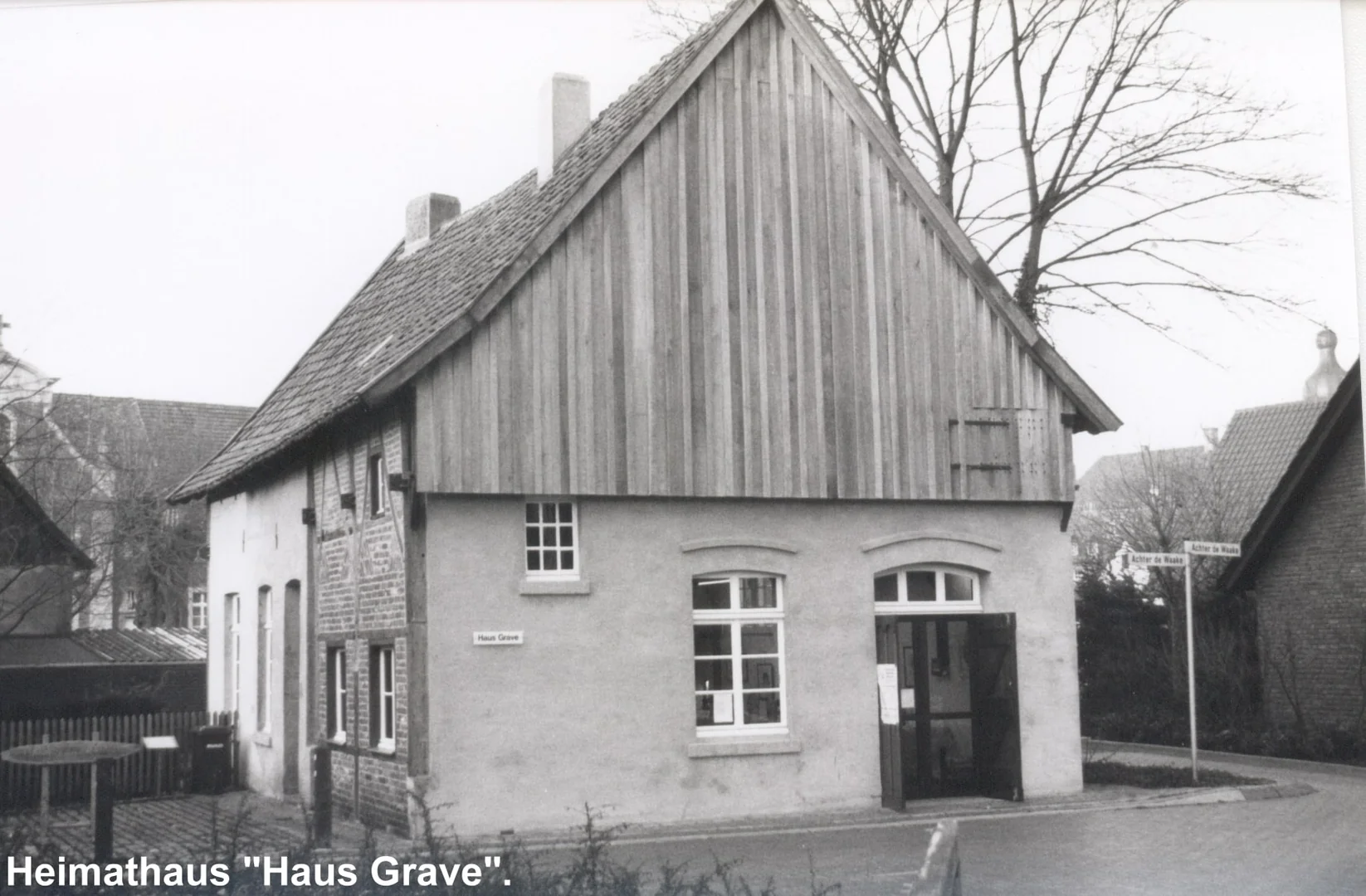 Haus Grave von außen