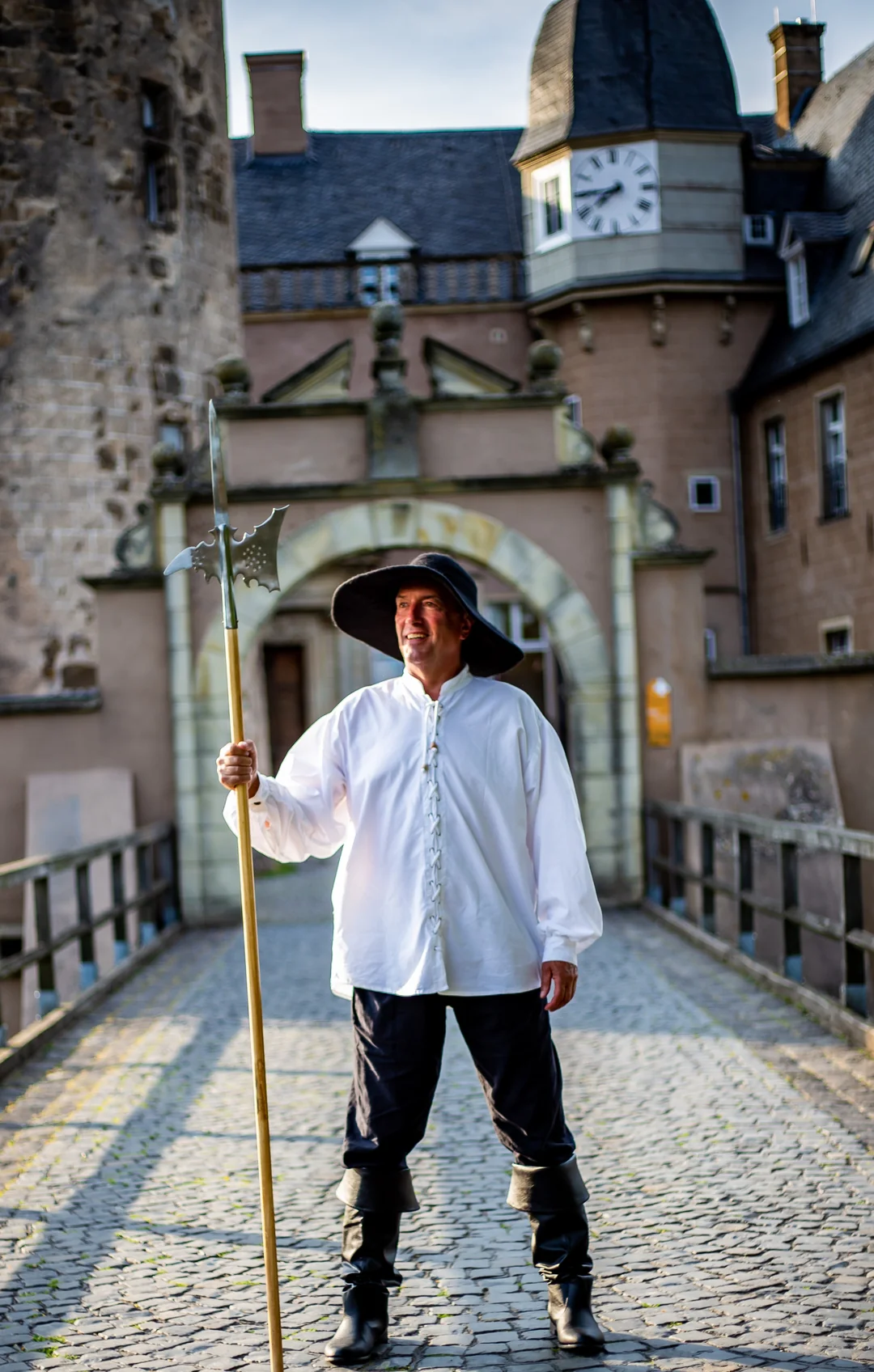 Dieter Hoffmann als Torwächter von Gemen